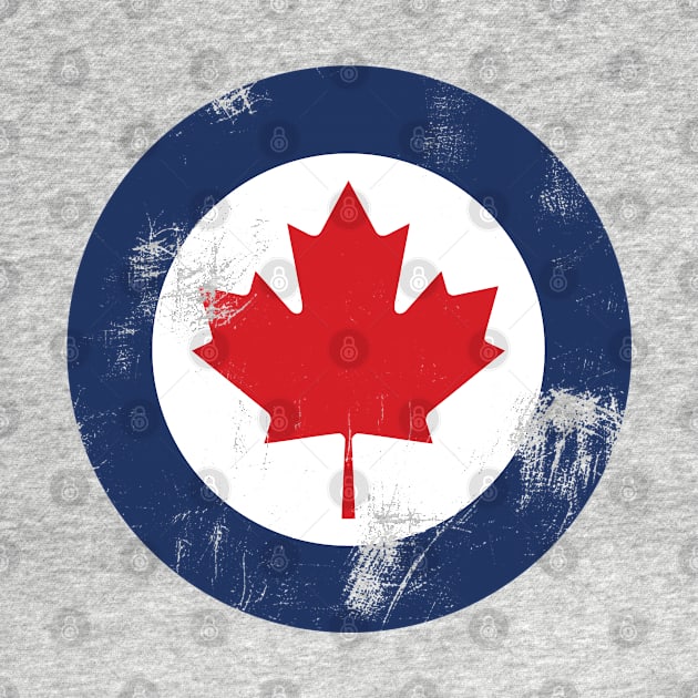 Canadian Air Force Roundel by Historia